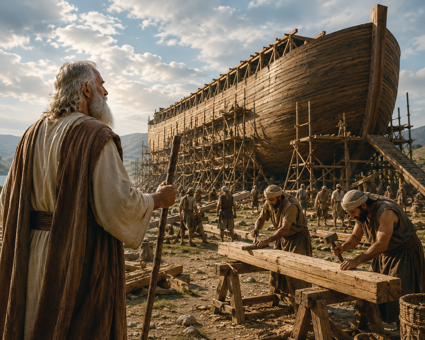 noah-overseeing-the-building-of-the-ark